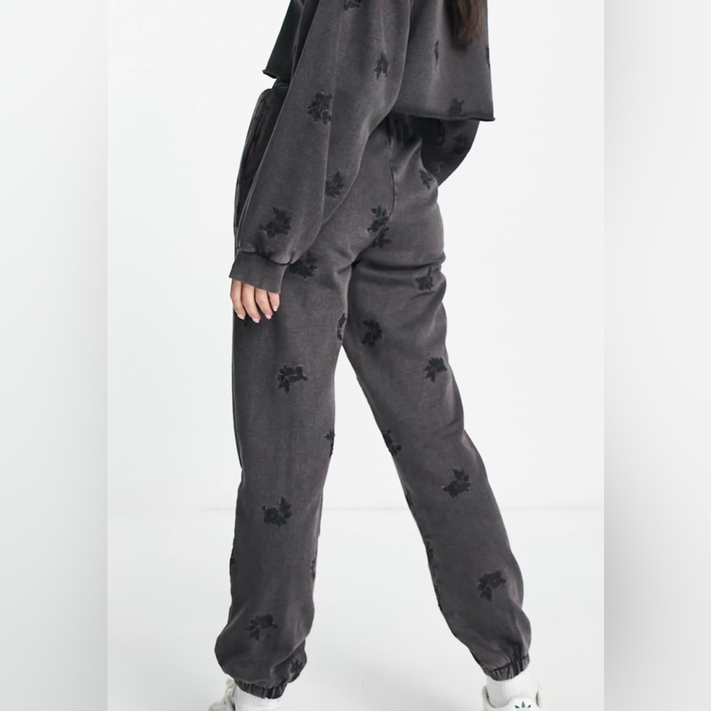 ASOS Floral Embroidered Sweatpants Joggers